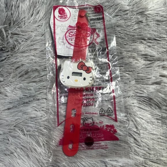Rare McDonald’s Happy Meal Sanrio 50th Anniversary Hello Kitty Watch - Picture 1 of 2